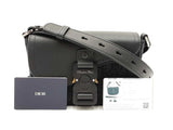 Christian Dior Saddle Messenger Bag In Oblique Jacquard & Leather Fw1025lpzxdu