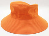 Hermes Embroidered H Logo Orange Bucket Hat Size 59 Do0926wxzde
