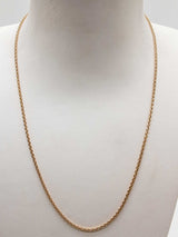 14k Yellow Gold 4.0g Wheat Chain 16 In Do1224lrxde