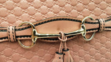 Gucci Emily Medium Chain Shoulder Bag In Pink Microguccissima Leather Fw0326przd