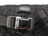 Versace Black La Greca Nylon Cargo Pants Size Italian 44 Do0226orxde