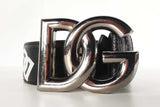 Dolce & Gabbana Crossover Dg Logo Belt Size 46in Sd0526lzxde