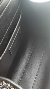 Valentino Vsling Black Rhinestone Top Handle Bag Eb1125exzdu