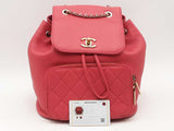 Chanel Business Affinity Backpack Fuchsia Aa1025crzsa