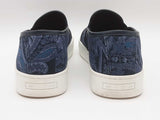 Etro Navy Paisley Canvas Slip On Slippers Size 43it Sd0426lzxde