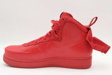 Nike Air Force 1 Foamposite Red High Top Sneakers Sz 10.5 Bv1172-600 Eb0126lxzsa