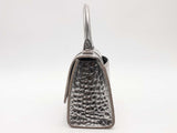 Balenciaga Hour Glass Silver Handbag Aa0426wrzsa