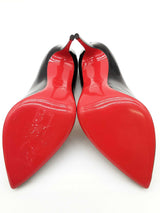 Christian Louboutin Corneille 100 Black Patent Heels Size Eu 39.5 Do0825loxde