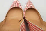Christian Louboutin Pigalle Follies Striped Leather Pumps Size 39 Eb0526lrxsa