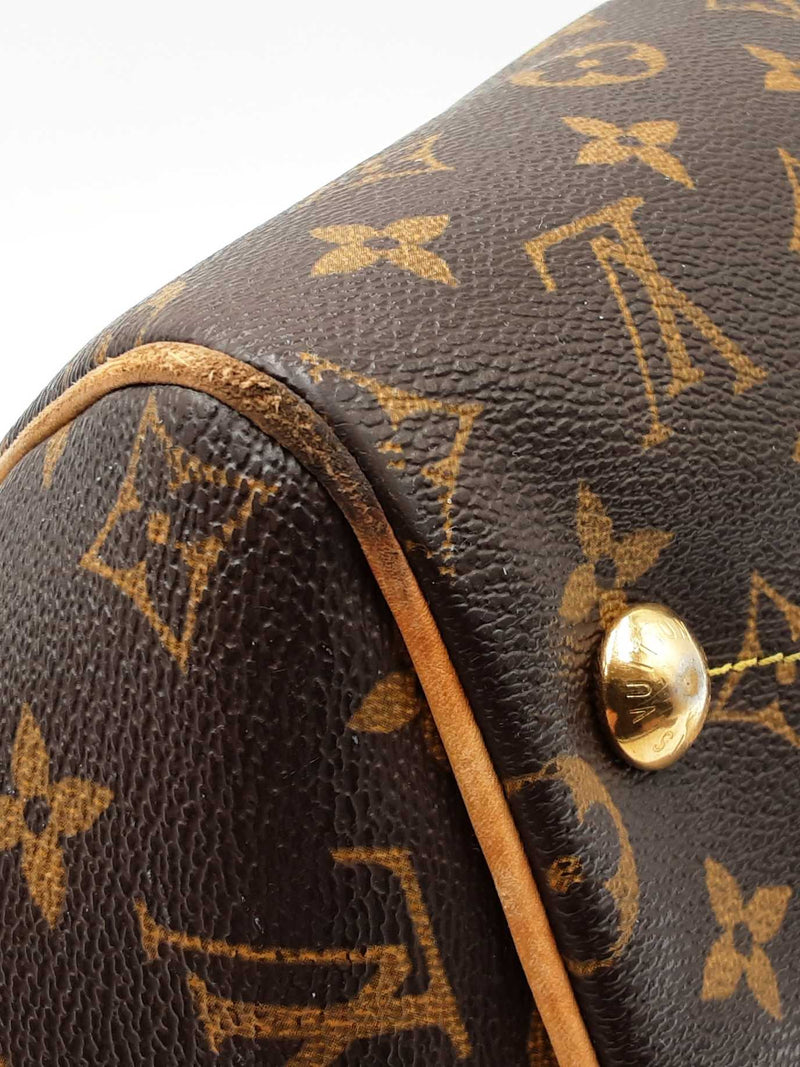 Louis Vuitton Tivoli Gm Shoulder Bag In Coated Canvas Fw1125pzrdu
