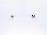 2.0 Cttw Lab Grown Diamond & 14k White Gold Stud Earrings 1.1 Gram Fw0723srxdu