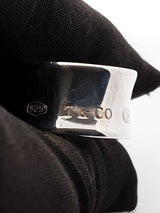 Tiffany & Co. 1837 Wide Band In Sterling Silver 11.2 Grams Size 7 Fw0226lxzdu