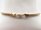 14k Yellow Gold 39.3g Fox Tail Chain 26 In Do0824lwxzde