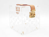 Louis Vuitton Scott Box In Monogram Printed Transparent Plexiglass Fw0626wxzdu