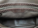Louis Vuitton Antheia Ixia Pm Bag In Brown Monogram Python Leather Fw0626ozxzdu