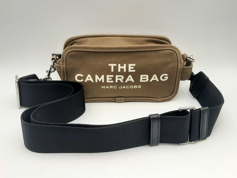 Marc Jacobs The Camera Bag In Slate Green Canvas Fw1224crsa