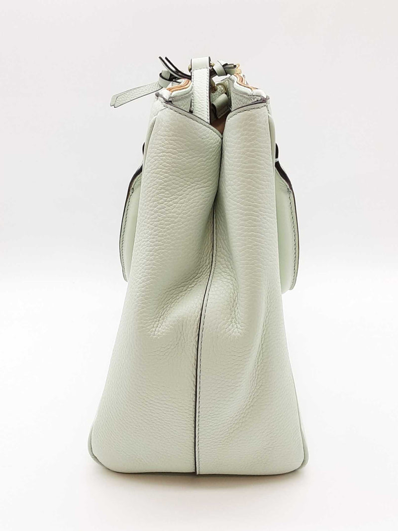 Kate Spade Spade Mulberry Street Leighann Mint Green Satchel Sd1125wzde