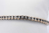 2.88ctw Diamond Tennis Bracelet 14k Yellow Gold 17.5 Grams 7.5 Inch Eb0125erxsa