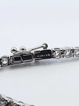 5.12 Cttw Lab-grown Diamond & 14k Gold Tennis Bracelet 6.8g 7 Inch Fw0326lpzxdu