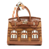 Mini Bag Charm Brown Sd0825edu
