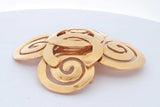 Chanel Cc Swirl Cluster Brooch Eb0726exzde