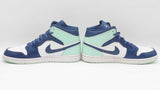 Nike Air Jordan Mid Mystic Navy Mint Foam Sneakers Size 12 Sd0226lorde
