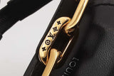 Louis Vuitton Black Leather Sparkle Slingback Pumps Size 38 Eb0726lorsa