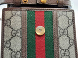 Gucci Ophidia Tan Gg Supreme Green Red Web Crossbody Bag Do0125wrxde