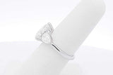 3.71cttw Lab Grown Pear Shaped Diamond Ring 14k Gold 3.4g Size 6.5 Eb0826llrxsa