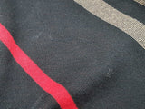 Burberry Check Black Tan Red Plaid Cotton Sweater Do0126lorde