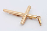 18k Yellow Gold Crucifix Pendant 2.5 Grams Eb0526oxzsa