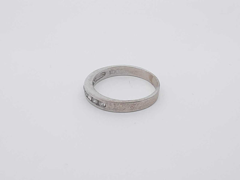 .21ctw 14k White Gold 2.7 Grams Ring Size 7.5 Sd0625lwzsa