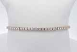 2.88cttw Lab Grown Diamond Tennis Bracelet In 14k Yellow Gold 5.5g Eb0826llxzsa
