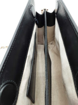 Gucci Gg Matelasse Black Leather Chain Shoulder Bag Eb0526lxxzde