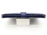 Hermes Bearn Gusset Bleu Electrique Blue Epsom Wallet Do0926czxde
