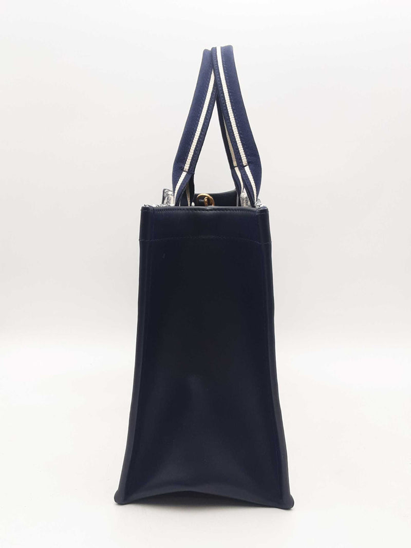 Christian Dior Canvas Embroidered Book Tote Bag Sd0925ozxzsa