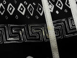 Versace Black White Medusa Heart Bandana Print Silk Shirt Size 40 Do1026lrxde