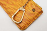 Louis Vuitton Yellow Leather Epi Key Chain Wallet Eb1026cxde