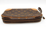 Louis Vuitton Pochette Brown Monogram Clutch Do0425pirde