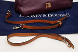 Dooney & Bourke Purple Leather Satchel Shoulder Bag Eb1025rxdu