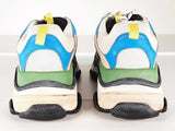 Balenciaga Triple S Blue Black Green Beige Chunky Sneakers Size 13 Sd0526lzxde