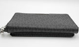 Michael Kors Monogram Jet Set Black Wristlet Wallet Eblxdu 144030007392