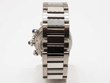 Cartier 41 Pasha De Cartier Chronograph Blue Dial Steel Watch Do0825pxzxde