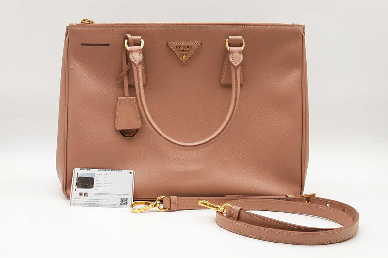 Prada Saffiano Galleria Double Zip Tote Bag Sd0325rzxde
