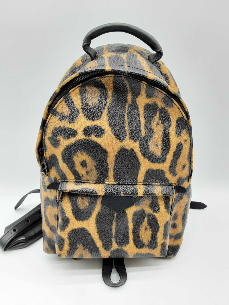 Louis Vuitton Palm Springs Wild Animal Print Coated Canvas Backpack Do0624wxzde