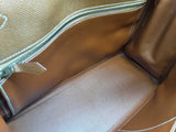 Hermes Kelly 35 Gold Brown Epsom Gold Hardware Shoulder Bag Do0225erxzde