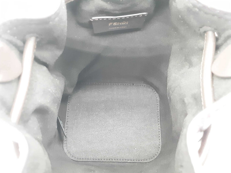 Fendi Mon Tresor Bi-color Leather & Suede Inlays Minibag Sd1025pzxde