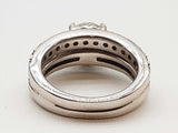 1.50 Cttw Diamonds 14k White Gold 7.8g Ring Size 4.5 Do1123pxzxmia