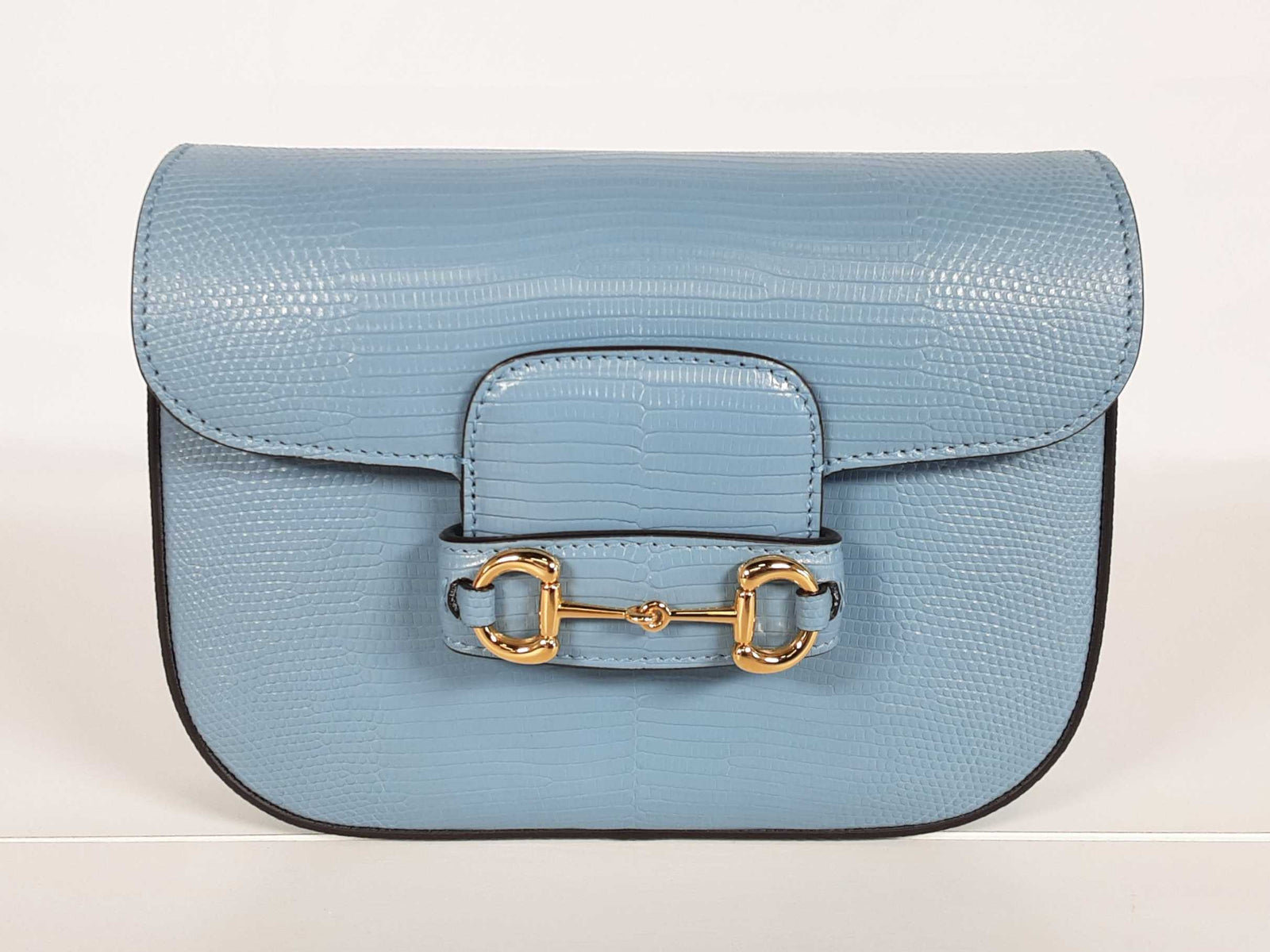 GUCCI ライトブルー リップケース 6df11767-c575-4f0e-b16a-
