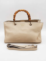 Gucci Bamboo Handle Shopper Tote Bag Eb0626pxzde